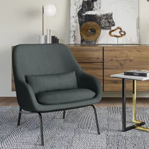 Elmont - Accent Chair - Steel Grey