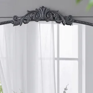 Classic Design Large Arch Mirror And Baroque Inspired Frame For Living Room Bathrrom Enterway Consol
