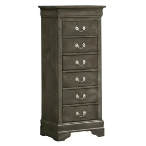 Louis Phillipe - G3105-LC Lingerie Chest - Gray