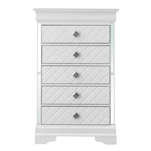 Verona - Stylish Chest - Silver Champagne