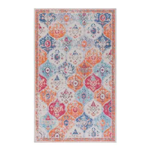 9\' x 12\' Area Rug, Washable Rug, Low-Pile, Non-Slip, Non-Shedding, Foldable, Kid & Pet Friendly Ar