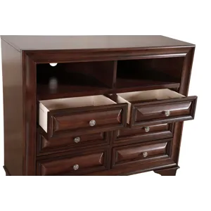 Lavita - G8875-TV TV Media Chest - Cappuccino