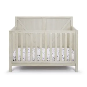Barnside - 4-in-1 Convertible Crib - Washed Gray