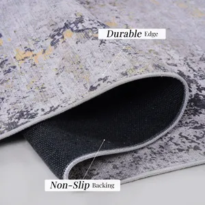 2\'6\'\' X 10\' Area Rugs, Washable Rug, Low-Pile, Non-Slip, Non-Shedding, Foldable, Kid & Pet Frien