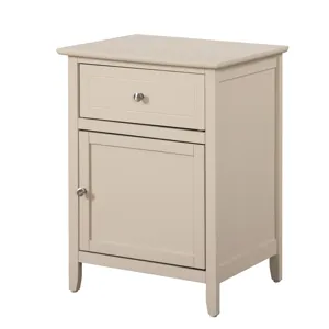 Izzy - G1415-N-75 1 Drawer /1 Door Nightstand - Beige