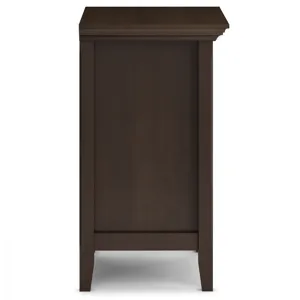 Amherst - Bedside Table - Natural Aged Brown