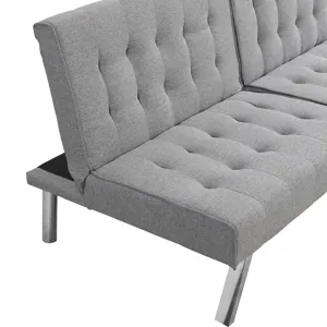 Futon Sofa Bed - Gray