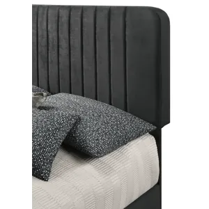 Lodi - G0407-QB-UP Queen Bed - Black