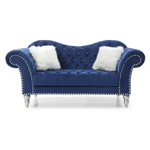 Wilshire - G0953A-L Loveseat - Blue