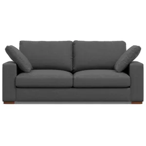 Charlie - 78\" Deep Seater Sofa - Pebble Gray