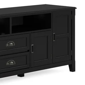 Burlington - 72\" TV Media Stand - Black