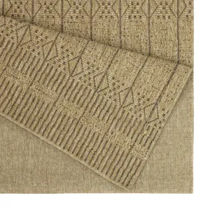 Earth - 2\'7\" X 7\'3\" Indoor / Outdoor, Area Rug - Jute / Mocha