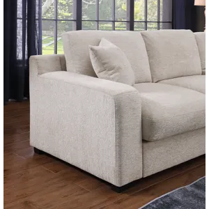 Celine - Chenille Fabric Corner Sectional Sofa With Right-Facing Chaise, Cupholders, And Charging Po