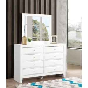 Marilla - G1570-M Mirror - White