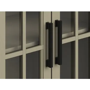 Vineyard - 96\" TV Stand - Sage Green / Fruitwood