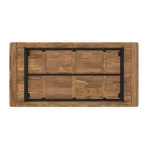 Campbell - Dining Table - Burnt Wax