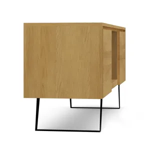 Lowry - TV Media Stand - Oak
