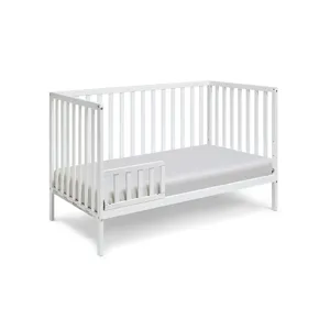 Palmer - 3-in-1 Convertible Island Crib - White