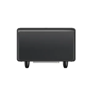 Modern Smart Side Table With Built-In Fridge, Wireless Charging, Temperature Control, Power Socket, 