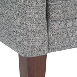 Parris - Upholstered Bench - Pebble Grey