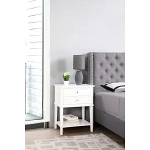 Newton - G068-N Nightstand - White