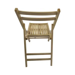 Folding Special Event Chairs, Foldable Style (Set of 4) - Wood
