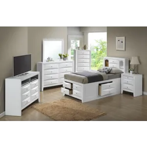 Marilla - G1570G-TSB3 Twin Storage Bed - White