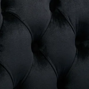 Nikki - Modern, High-End Tufted Solid Wood Contemporary Velvet Upholstered Dining Chair With Chrome 