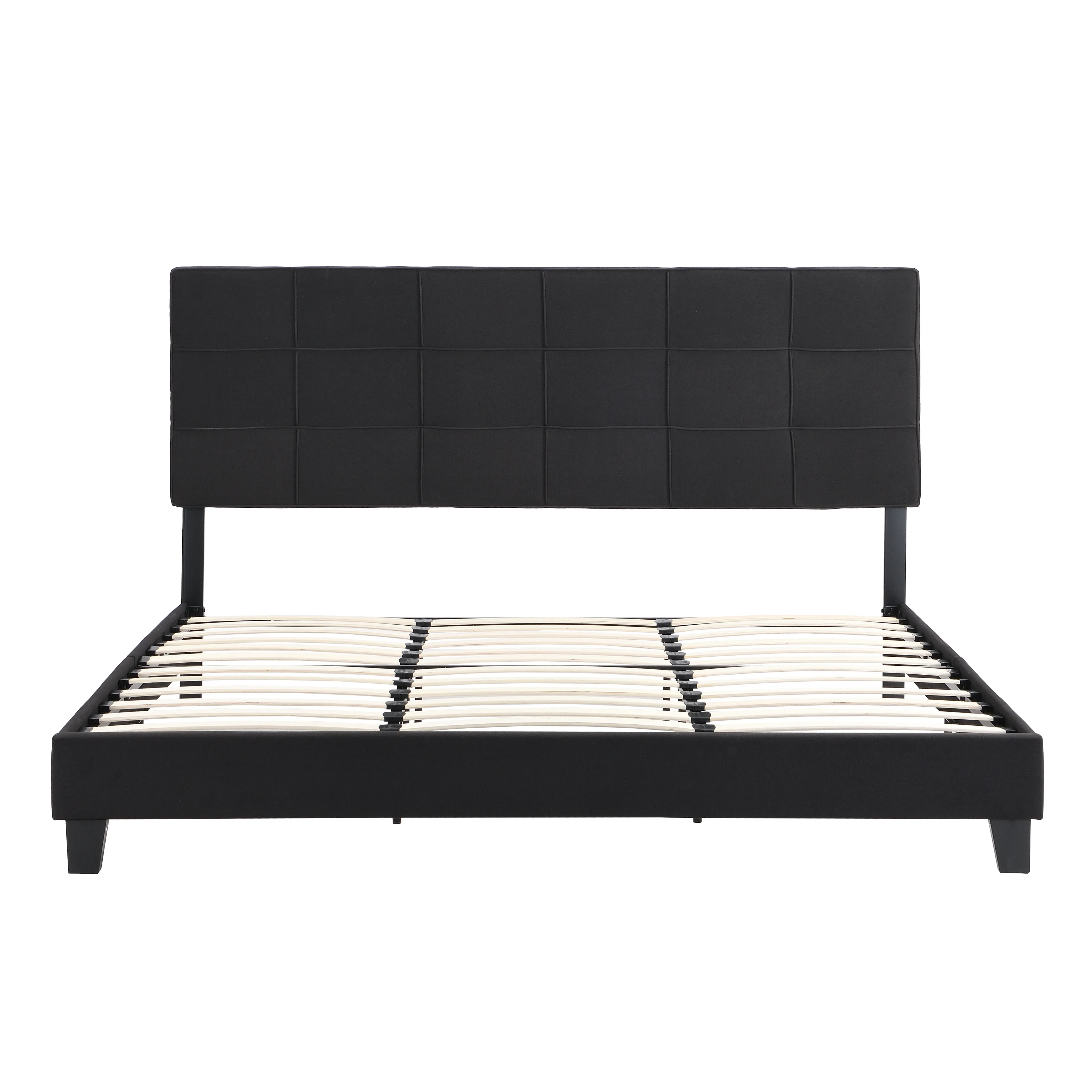 Unavailable: King Size Upholstered Platform Bed Frame With