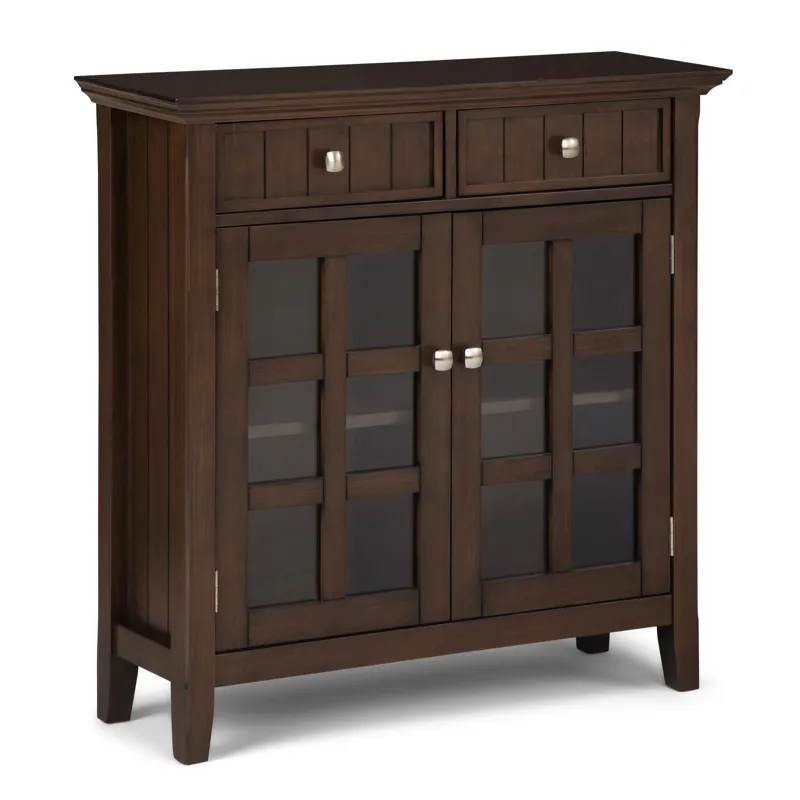 Acadian - Entryway Storage Cabinet - Natural Aged Brown