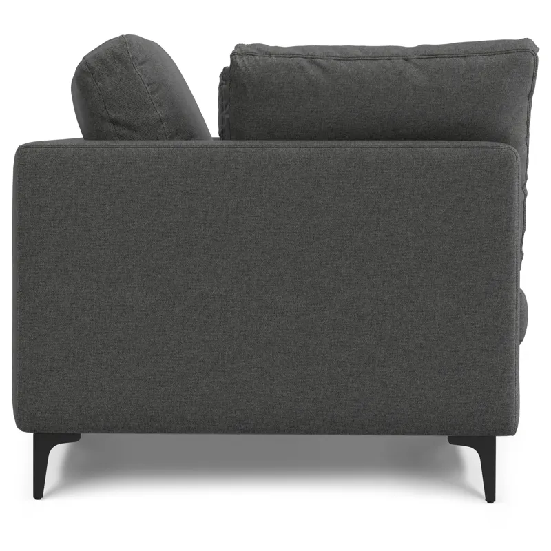 Ava - 76\" Mid Century Sofa - Pebble Gray