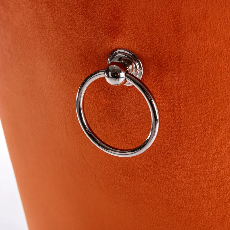 Nikki - Modern, High-End Tufted Solid Wood Contemporary PU And Velvet Upholstered Dining Chair With 