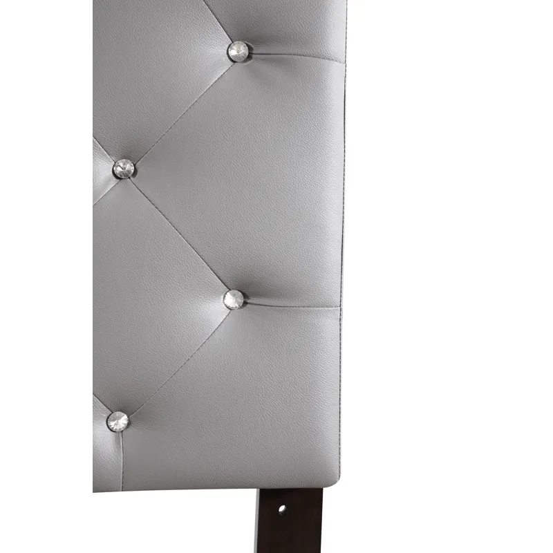 Super Nova - G0134-QHB Queen Bed Headboard - Light Gray