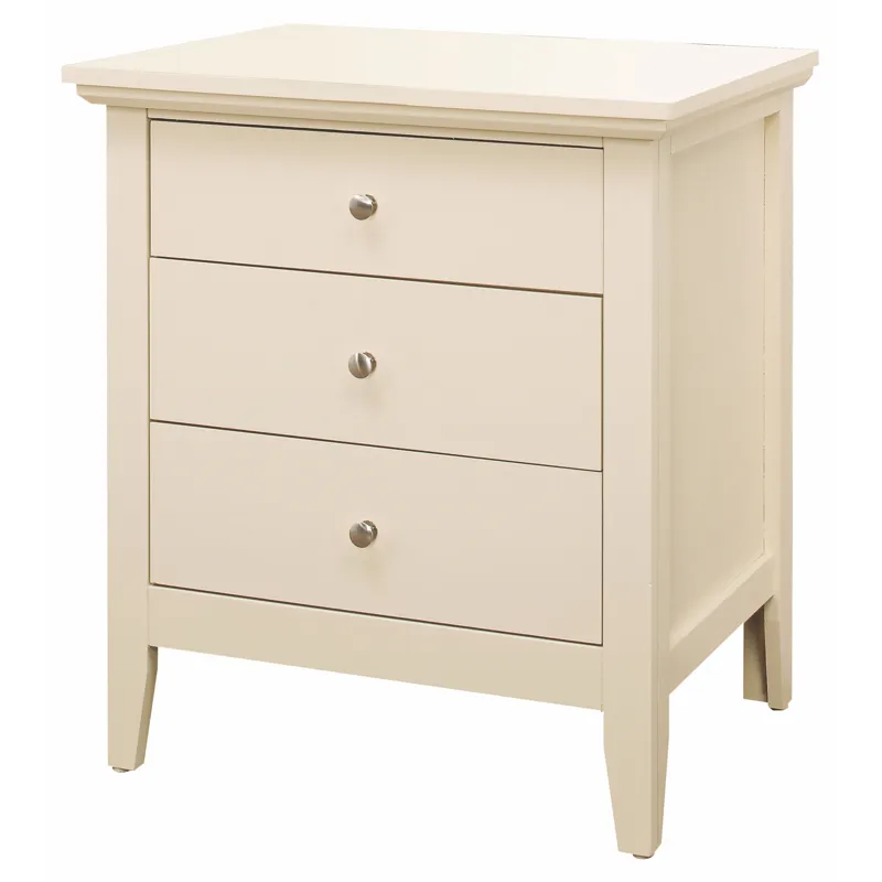 Hammond - 3 Drawer Nightstand - Beige