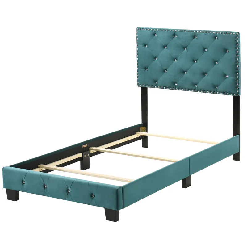 Suffolk - G1404-TB-UP Twin Bed - Green