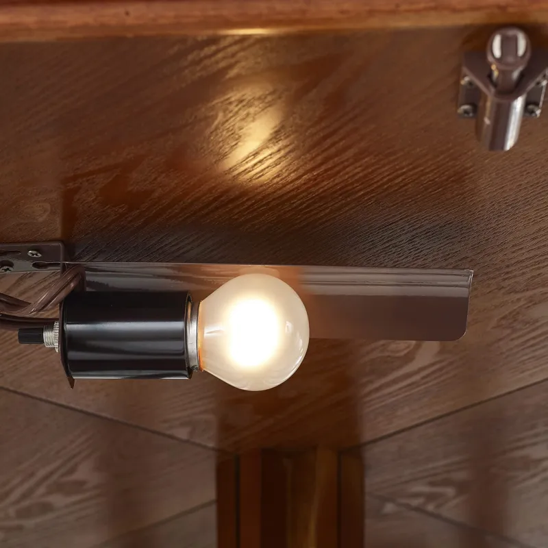 6 Shelf Lighted Corner Curio Cabinet With Adjustable Tempered Glass Shelves And Mirror Back (E26 Lig