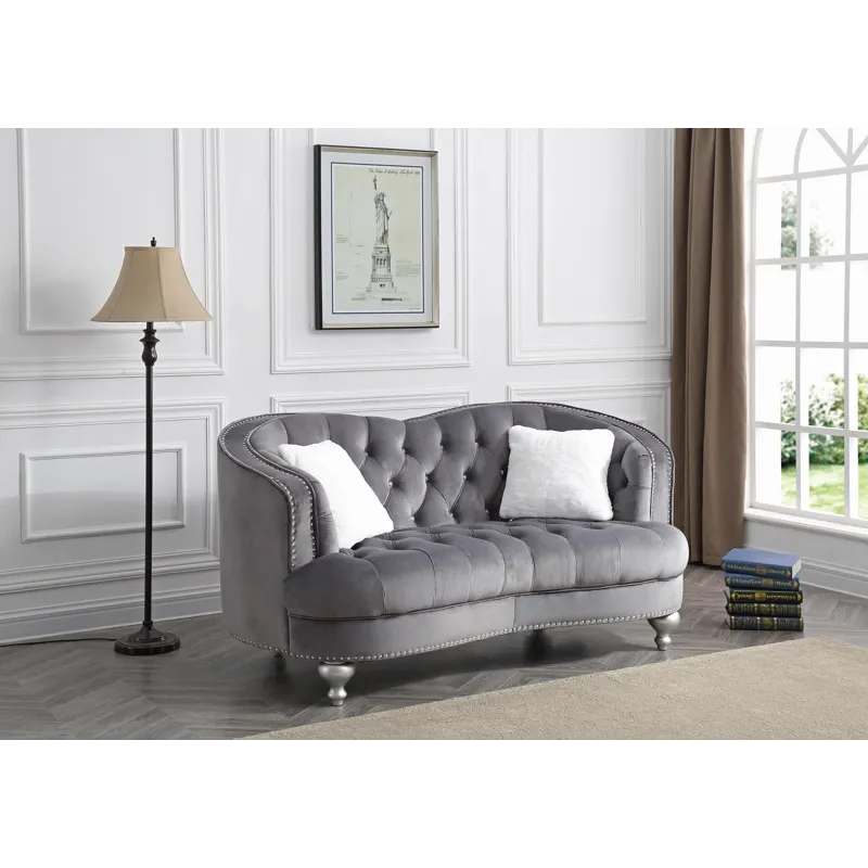Jewel - G755-L Loveseat - Gray