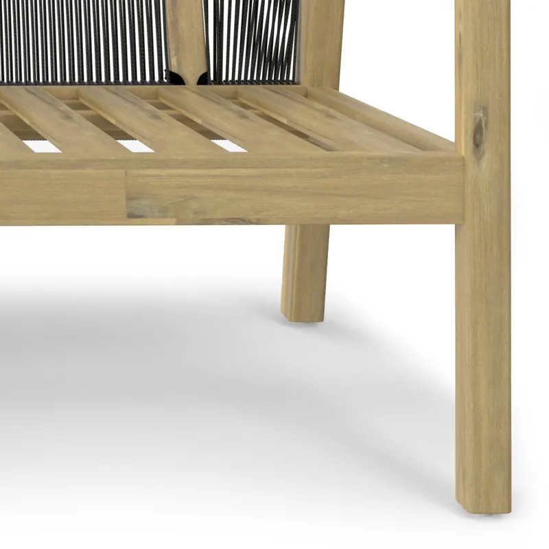 Palmetto - Outdoor Sofa - Stone Grey