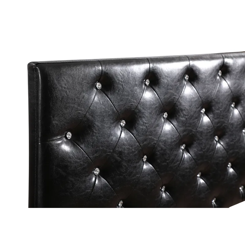 Super Nova - G0132-QHB Queen Bed Headboard - Black