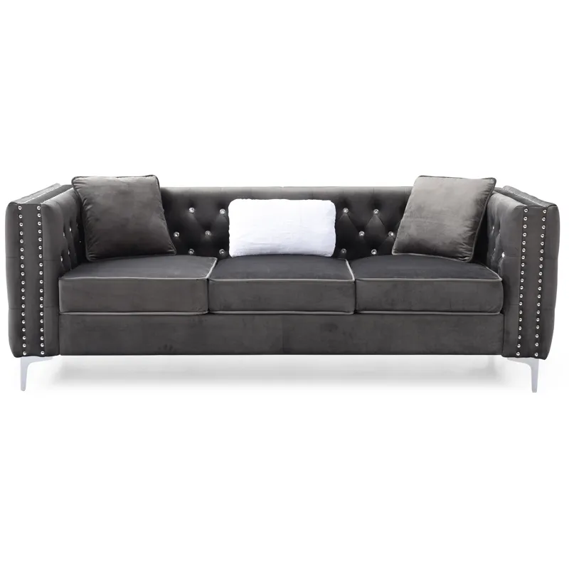 Paige - G822A-S Sofa - Gray