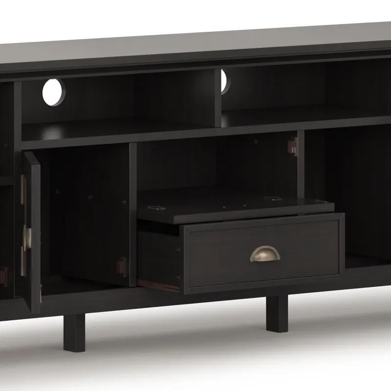 Redmond - 72\" TV Media Stand - Hickory Brown