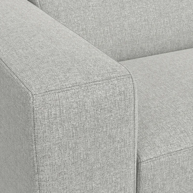 Rex - 2 Seater Sofa - Pale Gray
