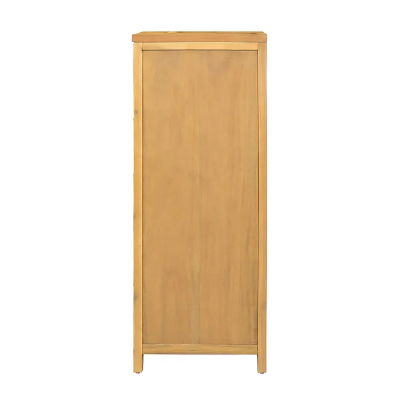 5 Drawer Dresser - Natural Brown