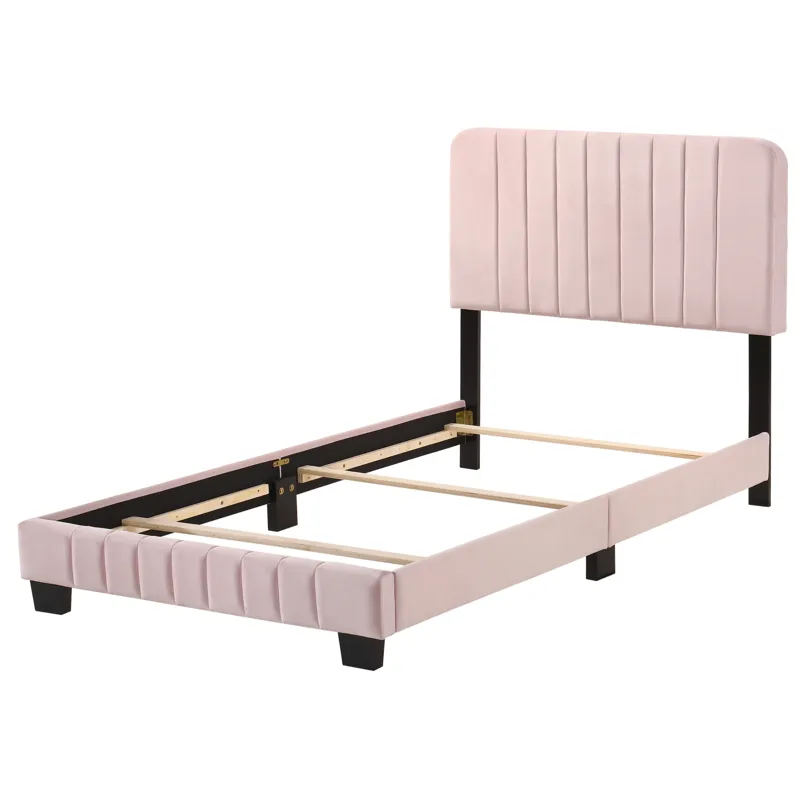 Lodi - G0406-TB-UP Twin Bed - Pink