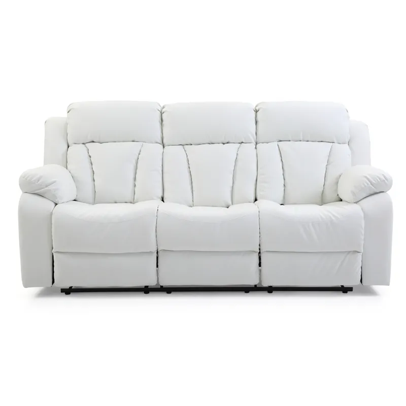 Daria - G682-RS Reclining Sofa - White