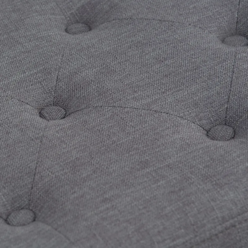 Hamilton - Storage Ottoman - Slate Grey