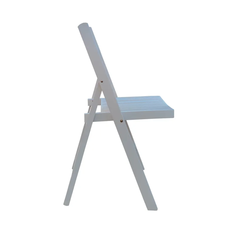 Folding Special Event Chairs, Foldable Style (Set of 4) - White