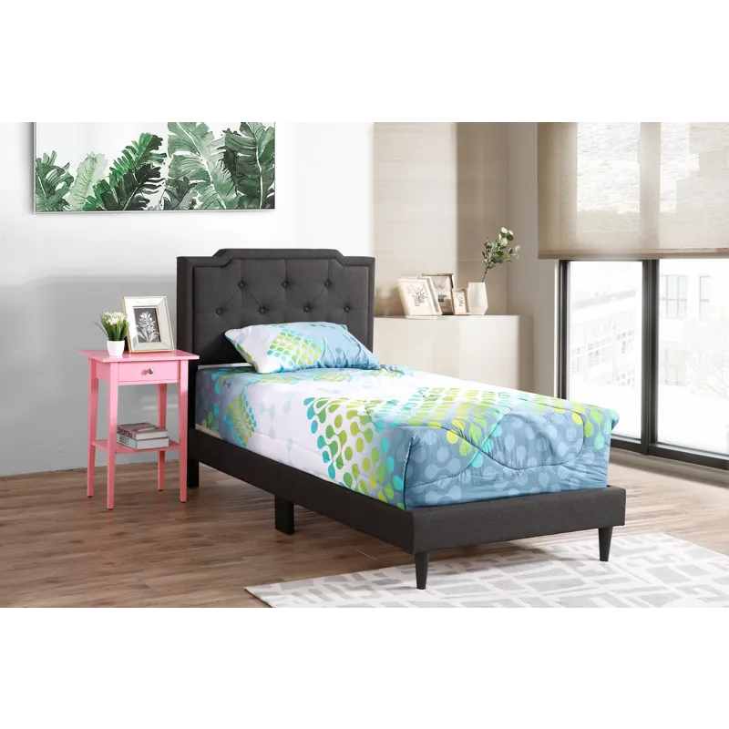 Deb - G1106-TB-UP Twin Bed (All in One Box) - Black