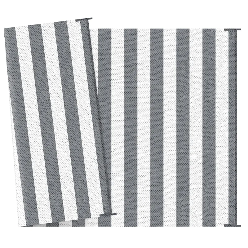 Outsunny - Reversible Outdoor Rug, 9\' x 12\' Waterproof Plastic Straw Floor Mat, Portable Rv Campin