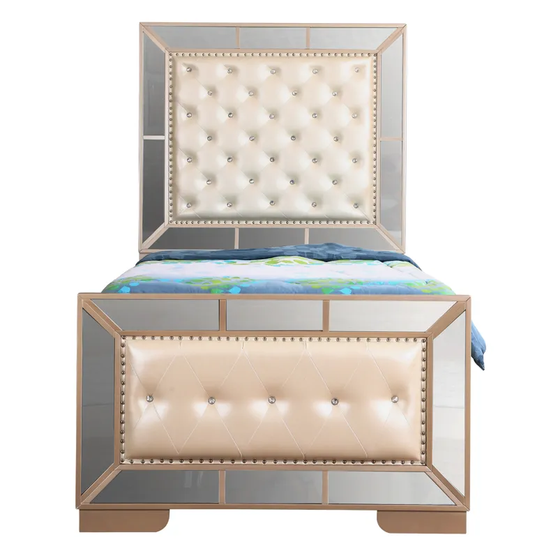 Hollywood Hills - G8100A-TB Twin  Bed - Pearl